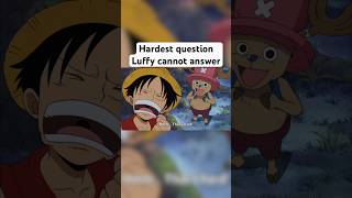 Luffy can’t pick which one #shorts #onepiece #luffy