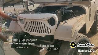 Modified jeeps in Pakistan Gojra (Fida Jeeps)