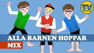 Alla barnen hoppar - och mycket mer | Svenska barnsånger