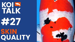 Koi Skin Quality | Koi Talk | Ep #027