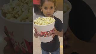 Rs.500 Big Popcorn🍿Tub #shorts #short #viral #popcorn #movietime #time #fun #cut #cutebaby #youtube