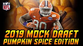 2019 NFL Mock Draft | Pumpkin Spice Edition 🎃☕️🍂