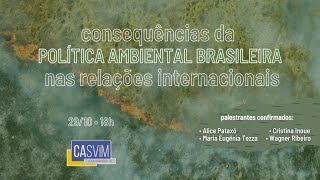 Consequências da Política Ambiental Brasileira nas Relações Internacionais | CASViM UFF