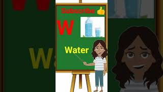 Five words start with letter With Spelling. #kidsstudy ,#educationalvideosforkids