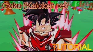 How To Make Goku (Kaioken) in ROBLOX *easy*