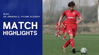 Ararat-Armenia-2 - Pyunik Academy | 4:0 | Match Highlights