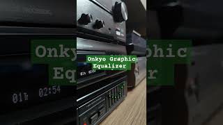 Onkyo Graphic Equalizer Coming Soon #hifiaudio #onkyo #musicsystem #hifi #music #retro #vintage