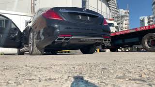 MERCEDES BENZ W222 S63 AMG CUSTOM EXHAUST