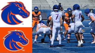 Boise State Spring Game 2024 Highlights | Team Offense (White) vs Team Defense (Orange)