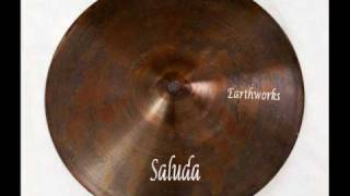 Saluda 16" Earthworks crash cymbal demo - saluda.com.au