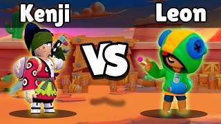 KENJI 1vs1 LEON - Best Legendary Battle ***Brawl Stars***