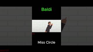 Miss Circle Vs Baldi Part 3 || (Stick Nodes)