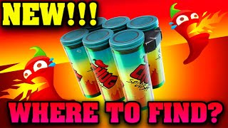 ⭐️How To Find "Chili Chug Splash" in Fortnite? - NEW!!! 🌶- Fortnite Update Today!!!!