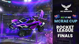 NZESF Mcrae Cup | AU vs NZ | Rocket League Finals