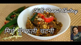 Chilli Peanut Chutney Recipe।  चटनी के साथ आप एक चपाती तो जरूर ज्यादा खा लेंगे। मिनटों में बनाइए।