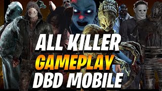 Dbd mobile- All KILLERS gameplay- Dead by daylight mobile iOS/Android gameplay