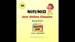 Nift/NID Online Classes | Batch 2023