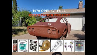 1970 OPEL GT RESTORATION - 07