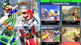 Mario Kart Tour Summer Tour Toadette Cup Gameplay Android ios