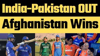 Afghanistan beat India in emerging Asia cup 2024 Semifinal | No INDvsPAK Final this time #indvspak