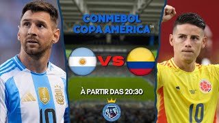 ARGENTINA X COLÔMBIA - AO VIVO (COPA AMÉRICA 2024)