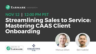 Streamlining Sales to Service: Mastering CAAS Client Onboarding