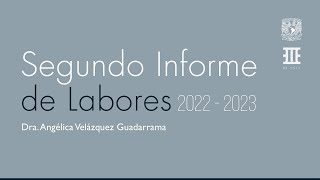 Segundo Informe de Labores 2022-2023