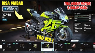 Bisa Boreup & Mabar!! Game Drag Motor Terbaik 2024 Android Grafik HD Bisa Modifikasi Cuma 100 MB