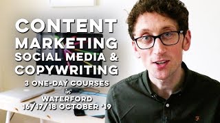 Content Marketing, Social Media & Copywriting Training in Waterford