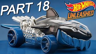 HOT WHEELS UNLEASHED WALKTHROUGH GAMEPLAY PART 18 - SHARKRUISER