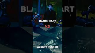 Blackheart vs Albert Wesker | #shorts #vs #battle #residentevil #albertwesker