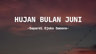 Hujan Bulan Juni - Sapardi Djoko Damono | Segenap Rasa #5 | Musikalisasi Puisi