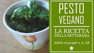 Ricetta del Pesto vegano (Adatto ai gruppi 0, A, AB)