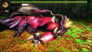 【MH4G】Lv140テオ・テスカトル生産大剣ソロ07'35"30