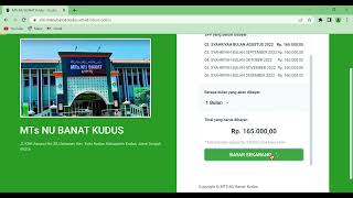 Tutorial Pembuatan Virtual Account BNI melalui Web SIM MTs NU Banat Kudus