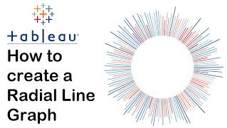 Advanced Tableau - How to make a Radial Line (Bar) Chart