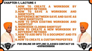 Advance Excel Lecture 1