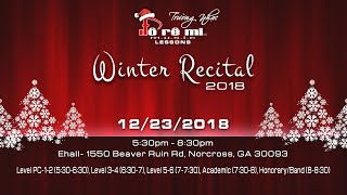 Winter Recital 2018- Doremi Music Lessons