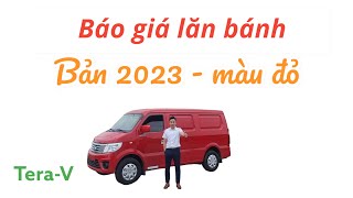 Báo giá lăn bánh Tera V - Bản 2023 màu đỏ