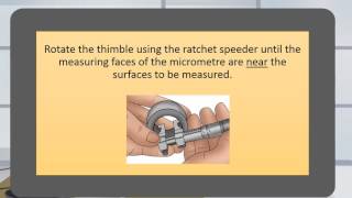 12 How to use a caliper type inside micrometre