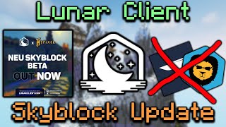 Lunar Client Skyblock UPDATE (Hypixel Skyblock)