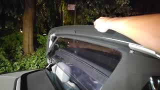 Mercedes R129 soft top replacement  part 10