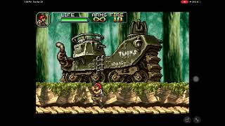 Metal Slug Advance - Mission 2 as Tyra (Delta Emulator)