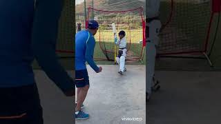 Developing Batting Skills of Small Kid By Coach Nikhil Doru