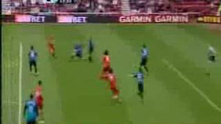 Tuncay Sanli Bicycle kick ~ Middlesbrough - Aston Villa 1-1