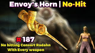 Envoy's Horn | No Hitting Consort Radahn With Every Weapon 187/420 | Elden Ring