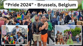 Pride Village at the "Brussels Pride 2024" in Belgium..... #belgium #brussels #lgbtqia #pride