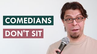 Why comedy clubs have a bar stool on stage