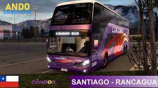 ETS2 / Santiago - Rancagua / Modasa Zeus 2 / Cóndor Bus