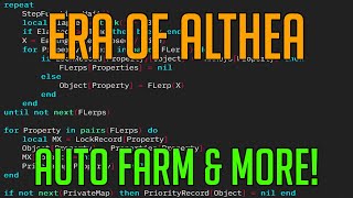 ERA OF ALTHEA | HACK/SCRIPT | AUTO FARM, AUTO QUEST & MORE!